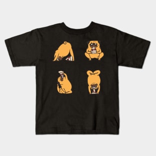Pizza Yoga with The Pug Kids T-Shirt
